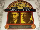 BACH Janos Starker & Gyorgy Sebok Record  Mercury LP NR