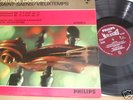 ARTHUR GRUMIAUX- SAINT-SAENS PHILIPS  SAL 3493