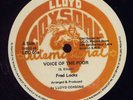 Fred Locks Voice of the Poor UK Lloyd Coxsone12 Listen