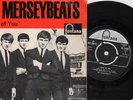 THE MERSEYBEATS - I THINK OF YOU - EP 1963 VINYL 7