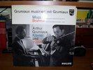 GRUMIAUX MOZART BRAHMS DUTCH PHILIPS A02078 1ED LP