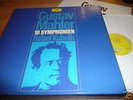 DGG 14 LP BOX KUBELIK MAHLER SYMPHONIES 1-10 NM