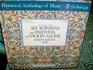 JOSEPH SZIGETI ,BACH SONATAS & PARTITAS (RARE) 3 LP BOX
