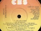 BRUCE SPRINGSTEEN-I'M ON FIRE-RARE IRISH PRESSED 12