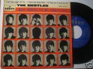 THE BEATLES HARD DAY'S NIGHT TOP RARE SPAIN P/S EP LOOK