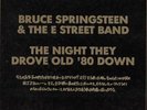 BRUCE SPRINGSTEEN RARE JAPANESE 5 LP'S BOX