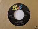 HEAR ROCKABILLY  Danny Wolfe Dot 45 Let's Flat Get It