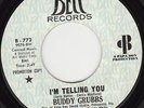 DEEP SOUL 45 RPM - BUDDY GRUBBS on BELL RECORDS