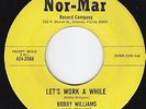 BOBBY WILLIAMS Let's Work A While  funk LISTEN
