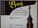 TEFTELLER Sylvia Marlowe B Greenhouse Bach 3 Sonatas