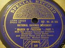 THORPE BATES*  MARCH OF FREEDOM   *Ex Cond