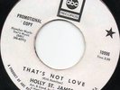 HOLLY ST JAMES  THAT'S NOT LOVE  NORTHERN SOUL  MOTOWN