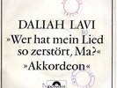 Sg.  DALIAH  LAVI  - WER HAT MEIN LIED  - Sonder Cover