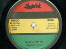 GEORGE FAITH - TO BE A LOVER OG JAM BLACK ART 12