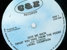 LINVAL THOMPSON - GIVE ME BACK - ORIG C&E 12