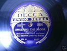 78 rpm GUS DELOOF & swing orchestra SWEEPING THE FLOOR