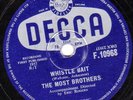V.RARE 78 (MICKIE) MOST BROTHERS-WHISTLE BAIT DECCA EX-