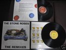 Stone Roses The Remixes EU Vinyl DBL LP C86 Primal Scream Ian Brown