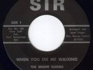 BLACK GOSPEL 45: BRIGHT CLOUDS. VG++. RARE++++.RITE/SIR