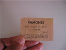VINTAGE RAMONES THE ROXY THEATER CONCERT TICKET STUB OG