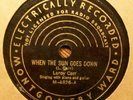 LEROY CARR - WHEN THE SUN GOES DOWN - RARE BLUES 78