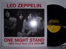 Led Zeppelin  -  One Night Stand  -  Live  -  Mint