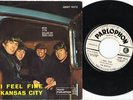 THE BEATLES KANSAS CITY ITALIAN PROMO 7 INCH AND COVER