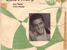 Elvis Presley One night Denmark GENUINE 1958 PIC SLEEVE