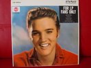 Elvis Presley: For LP Fans Onl GERMAN BLACK RCA RAR 