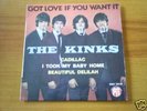 KINKS Got love if you want it FRENCH EP PYE