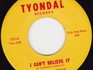GARAGE 45 RPM - J.T. AND THE TROLLS on TYONDAL RECORDS