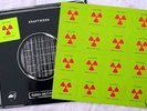 KRAFTWERK, Radio-Aktivität, 1st press + 16 stickers