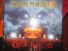 IRON MAIDEN-ROCK IN RIO-RARE MINT 3LP PIC DISC SET 