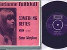 MARIANNE FAITHFULL Sister Morphine RARE 1969 UK 45 + PS