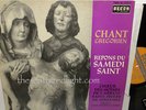 CHANT GREGORIEN / J. GAJARD  FRENCH DECCA SXL 20.103 NM