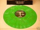 NIRVANA----BLEACH LP---VINTAGE GREEN WAX----NR
