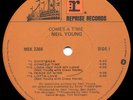 Neil Young COMES A TIME LP Lotta Love PLAYS LAST SONG