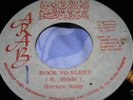 ROCK TO SLEEP HORACE ANDY ARAB ORIGINAL RARE 70s 7