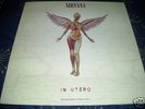 NIRVANA - In Utero LP - NM CLEAR VINYL