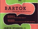 Janos Starker - BARTOK/KODALY/WEINER - Period SPL 602