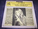 LOLA BOBESCO ,Violin , J.S.Bach , Belgium Duchesne   Lp