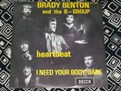 Brady Benton & the B Group  - orig 60's beat 45 PS  WOW