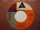 Modern Soul 45 GREG PERRY on ALFA It Takes Heart HEAR