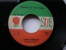 JACKIE BRENSTEN TROUBLE UP THE ROAD ROCKABILLY/BLUES 45