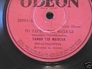 78 RPM Greek Odeon 28024 1920's, Estaudiantina