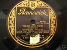 RED NICHOLS 'YOUR & MINE' RARE GERMAN BRUNSWICK 78 E+