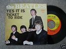  THE BEATLES TICKET TO RIDE W/PICTURE SLEEVE 