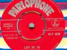 THE BEATLES*LOVE ME DO( MADE IN GREAT BRITAIN ) LISTEN*
