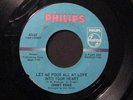 Jonny Rome 45 PHILIPS Let Me Pour RARE NORTHERN SOUL