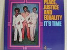 PEACE JUSTICE & EQUALITY-IT'S TIME on STONE GOLD LP